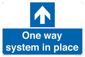 One way system in place